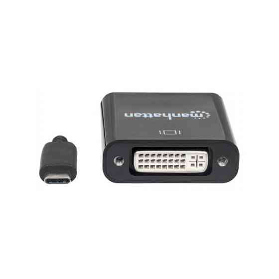 Перехідник USB3.1 Type-C --> DVI (F), Manhattan (152051) Киев