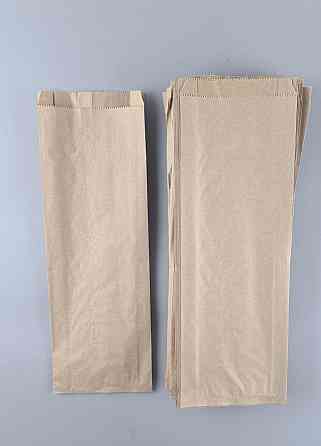 Бумажные пакеты саше крафт бурий, 150х50х440, 40г/м2 (100 шт) Харьков