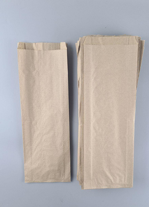 Паперові пакети саше крафт бурей, 150х50х440, 40 г/м2 (100 шт.) Харків - фото 1