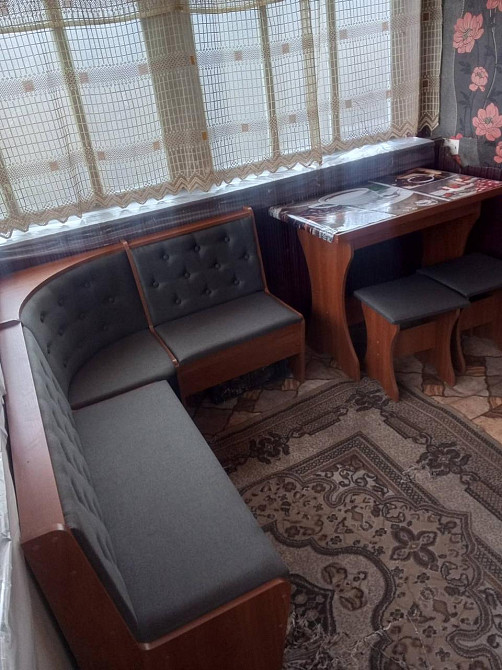 Кухонный уголок Ткань / ДСП (без стола и табуреток) Мебель Сервис - Яблоня Львов - изображение 4