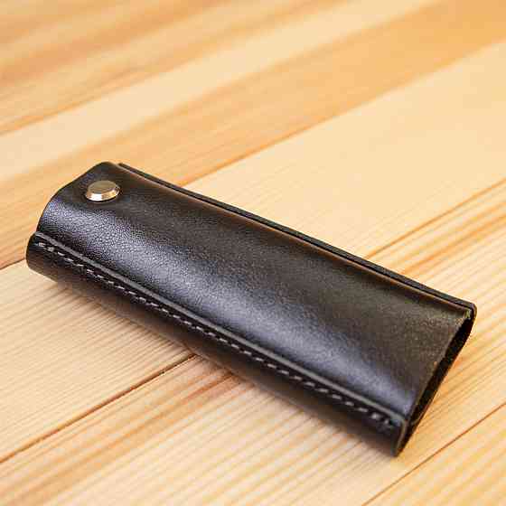 Універсальна шкіряна ключниця GRANDE PELLE 11351 Чорний Київ