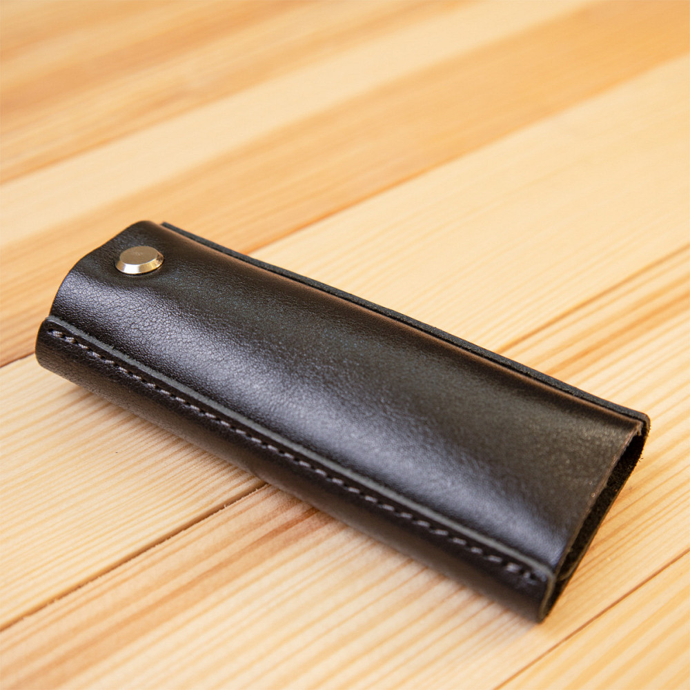 Універсальна шкіряна ключниця GRANDE PELLE 11351 Чорний Київ - фото 2