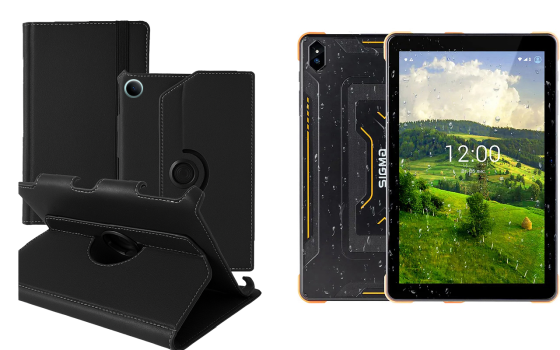 Чохол Spinner360 для планшета Sigma mobile Tab A1035 Max, колір Klasika Київ