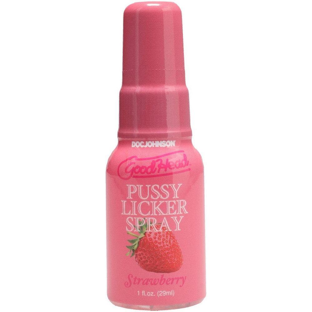 Спрей для кунілінгусу Doc Johnson GoodHead Pussy Licker Spray - Strawberry 29 мл Sex Aura Київ - фото 1