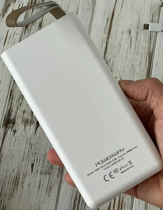 Павербанк Power Bank Power Way TX-30 30000 mAh Київ - фото 4