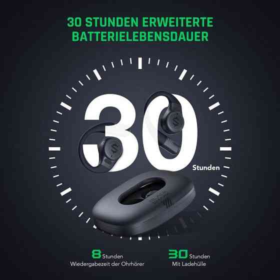 Бездротові навушники TWS Black Shark Open Bluetooth Earphones Black Одеса