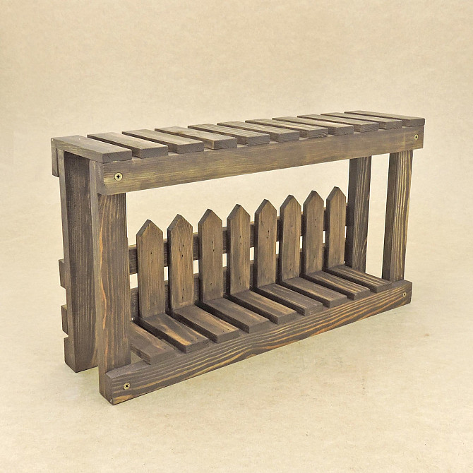 Підставка для квітів "Хетарія 15х60" капучино Миколаїв - фото 5