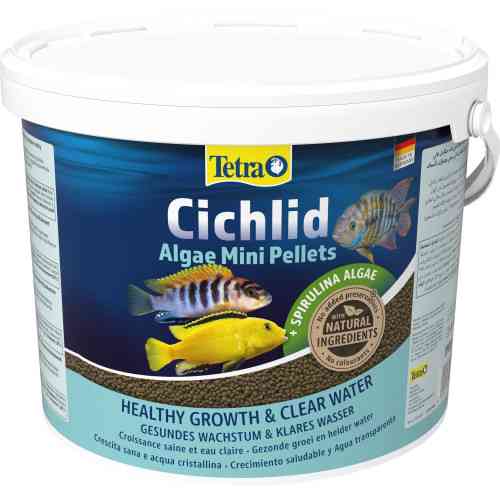 Корм Tetra Cichlid Algae Mini для акваріумних цихлід гранули 10 л/3,9 кг Київ