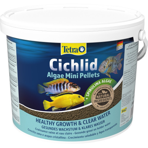 Корм Tetra Cichlid Algae Mini для акваріумних цихлід гранули 10 л/3,9 кг Київ - фото 1