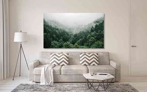 Картина холст в гостиную / спальню  Лісовий масив   MLP_101 50x100 см Киев