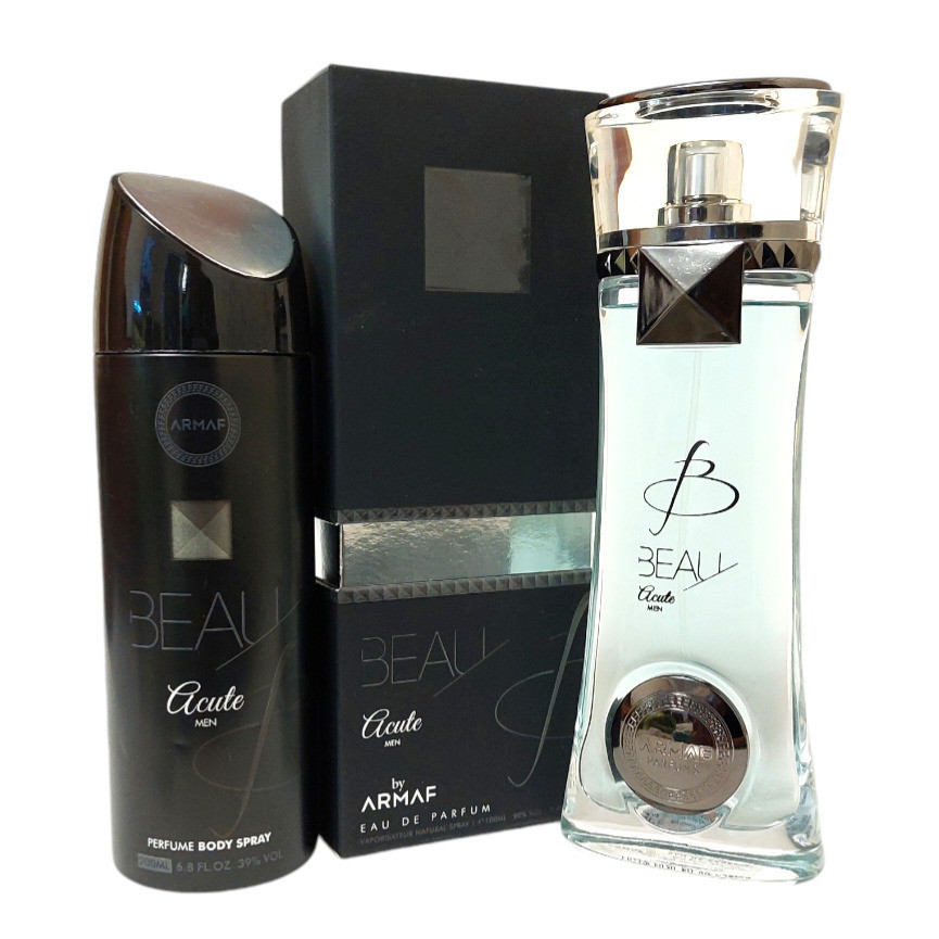 Набор для мужчин Beau Acute Armaf (Туалетная вода мужская 100 мл Дезодорант 200 мл) Запорожье - изображение 1