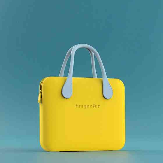 Сумка для ноутбука или планшета 16 дюймов Fungoofun, силиконовая,EVA влагостойкая, противоударная, жёлтая Каменец-Подольский