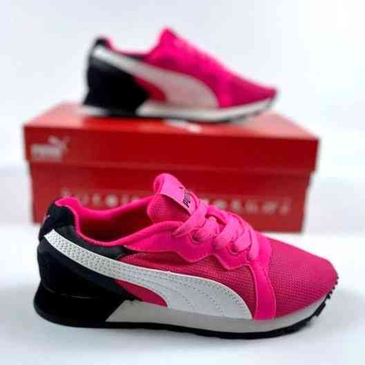 Женские Кроссовки Puma Розовые Тканевые Пума Сеточка (размеры: 36,37,38,39,40) Днепр