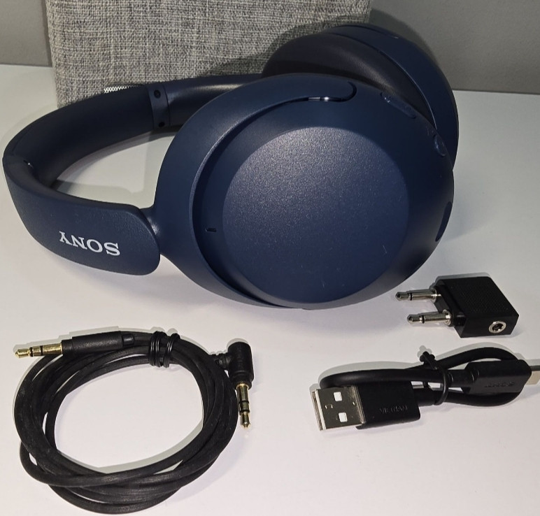 Наушники Sony WH-XB910N Blue Bluetooth 5.2 LDAC  SBC Киев - изображение 3