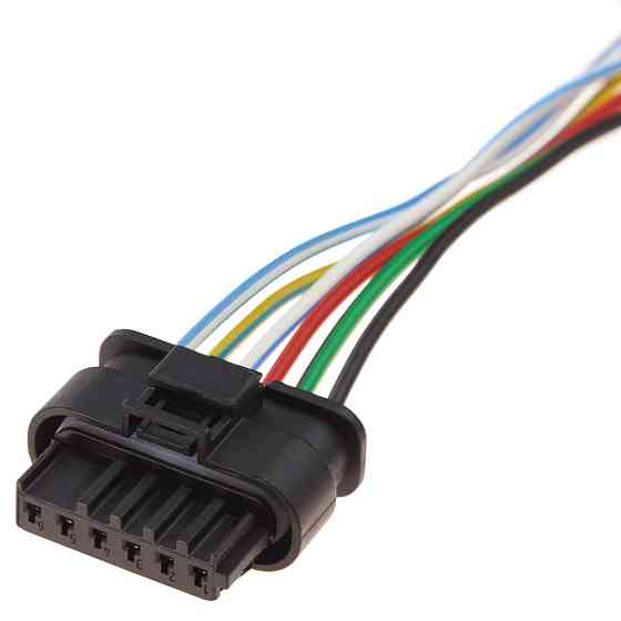 Роз'єм конектор с проводом, 6-кон., Педаль Акселератора, 872-861-501, Hirschmann Германия BMW Київ