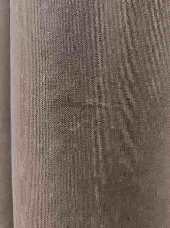 Комплект коротких штор VR-Textil Мікровелюр Petek № 1825ш Какао 140х170 см 2 шт (35-0449) Київ