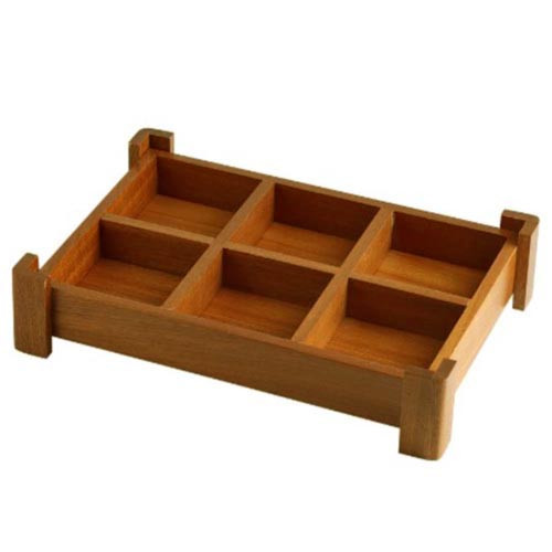 Менажниця дерев'яна "Деолія" охра Миколаїв - фото 1