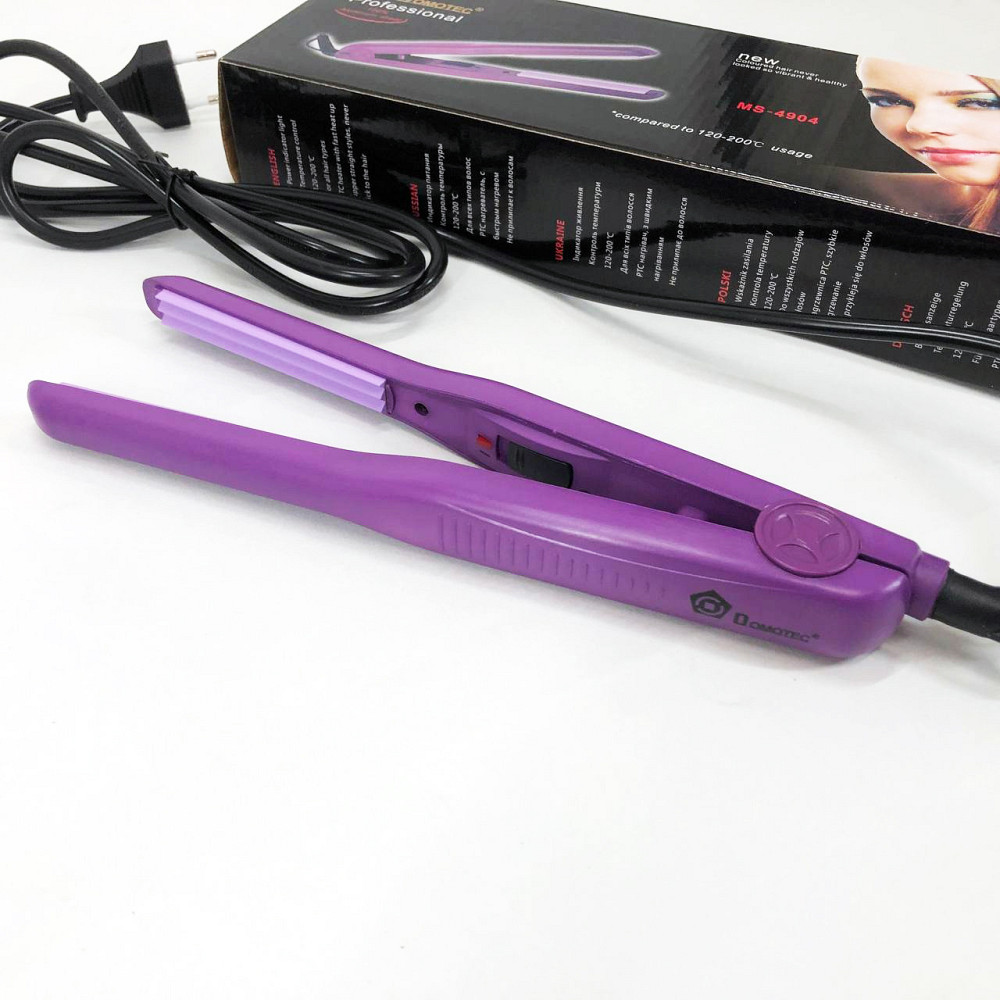 Випрямляч для волосся для поїздок, Випрямляч для завивки волосся Щітка-випрямляч укладання BQ-23 Львів - фото 15