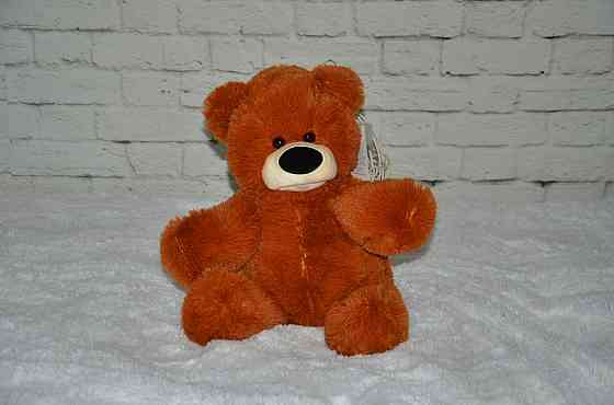 Плюшевый медведь Алина Бублик 45 см коричневый Киев