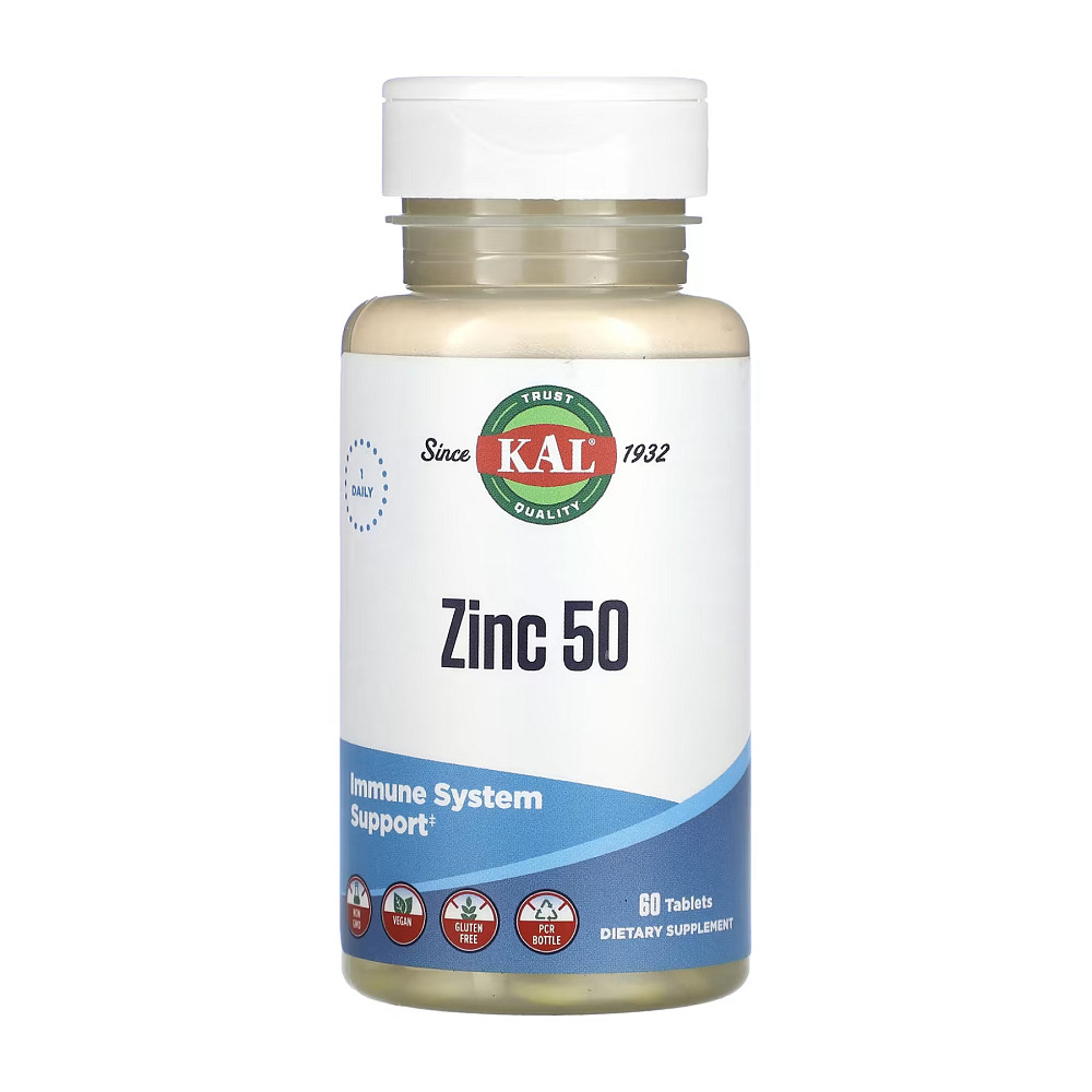 Zinc 50mg - 60 tabs Луцьк - фото 1