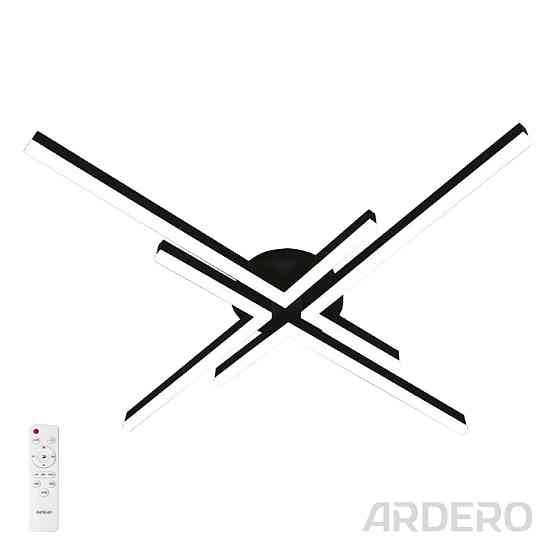 Світлодіодний накладний світильник Ardero AL6106-1ARD PHOENIX 50Вт чорний Харків