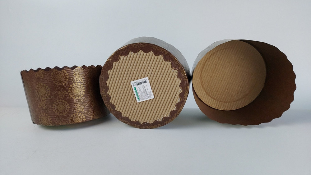 Формы бумажные для паски (85*130) Итальянские (400гр) (50 шт) Харьков - изображение 4