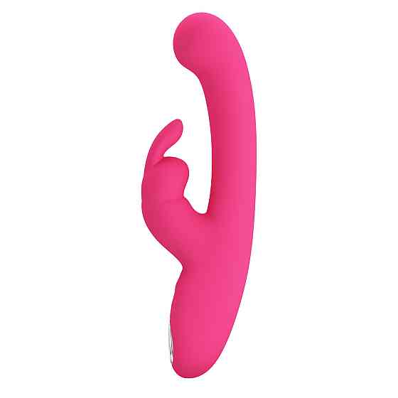 Вибратор-кролик PRETTY LOVE Lamar с дисплеем, 10 режимов, розовый, 22 х 4 см Sex Aura Киев