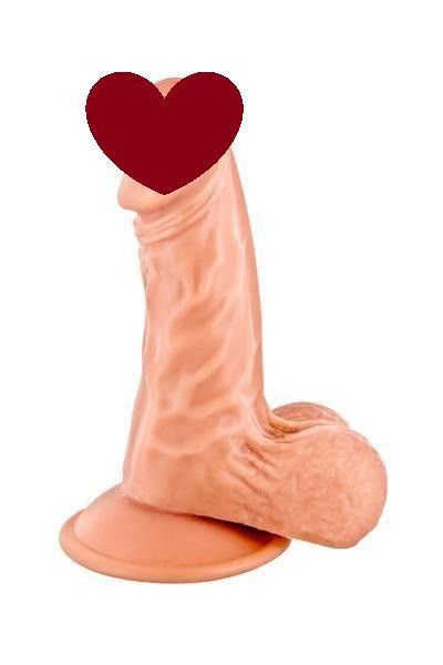 Фаллоимитатор Real Body - Real Mike Flesh, TPE, диаметр 3,8см Sex Aura Киев - изображение 1