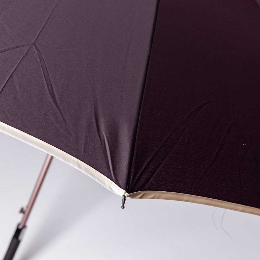 Класичний фіолетовий зонт-трость з чохлом Київ - фото 1
