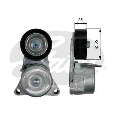 Натягувач ременя з роликом Gates T39194 Вінниця