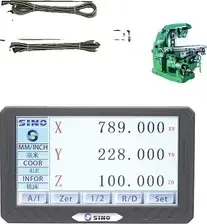 Cyfrowy wyświetlacz DRO, wysoka rozdzielczość, wszechstronna kompatybilność, SDS200S KA300 Київ