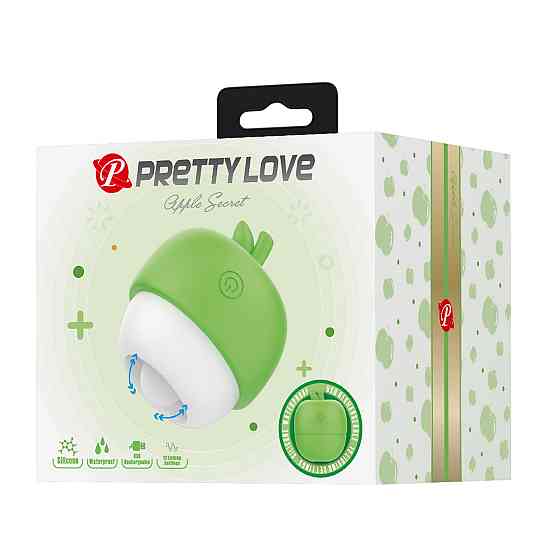 Стимулятор клитора для женщин Pretty Love Apple Secret, зеленый Sex Aura Киев