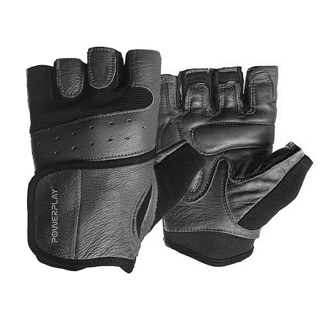 Рукавички для фітнесу PowerPlay 2229 Чорні XL Кам'янське - фото 1
