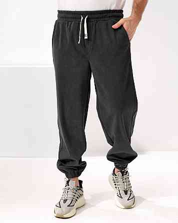 Мужские стильные повседневные вельветовые брюки Графит, 44 Одесса