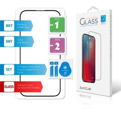 Скло захисне ACCLAB Full Glue Apple iPhone 14 Plus (1283126541964) Вінниця