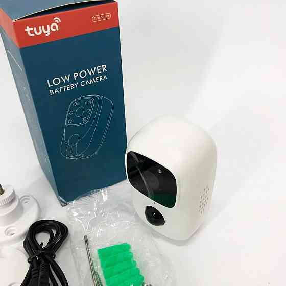 Камера видеонаблюдения Smart wifi приложение Tuya работает EH-420 от 2x18650 Киев