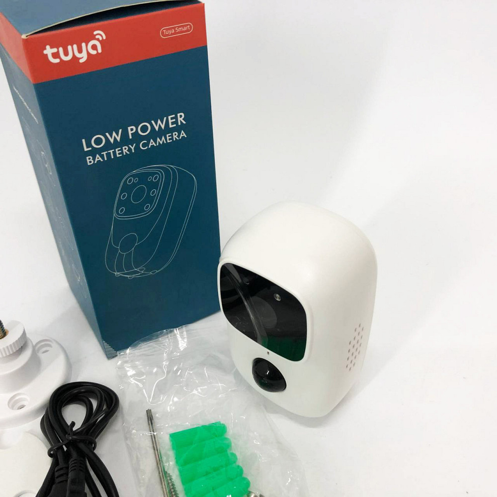 Камера видеонаблюдения Smart wifi приложение Tuya работает EH-420 от 2x18650 Киев - изображение 3