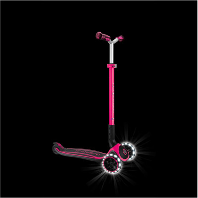Самокат Globber Ace колеса з підсвіткою Фуксія (667-110) Вінниця - фото 8