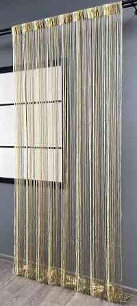 Шторы-нити 300х300см Бежевый с серым 1 шт (61-066) Киев