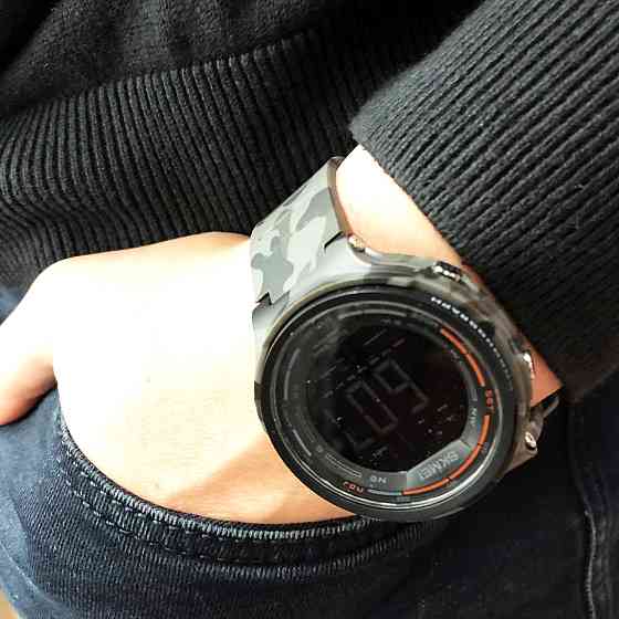 Водонепроникні годинники для риболовлі, Годинники тактичні протиударні для подорожей UV-42 Львів