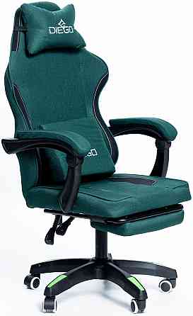 Кресло геймерское DIEGO Soft Green Киев