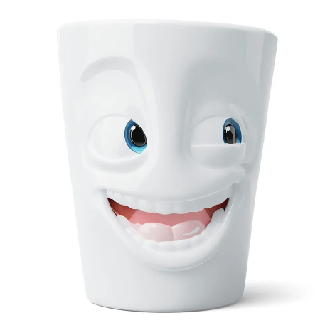 Чашка Tassen "Сміхотерапія" Movie Edition (350 мл), порцеляна Рівне