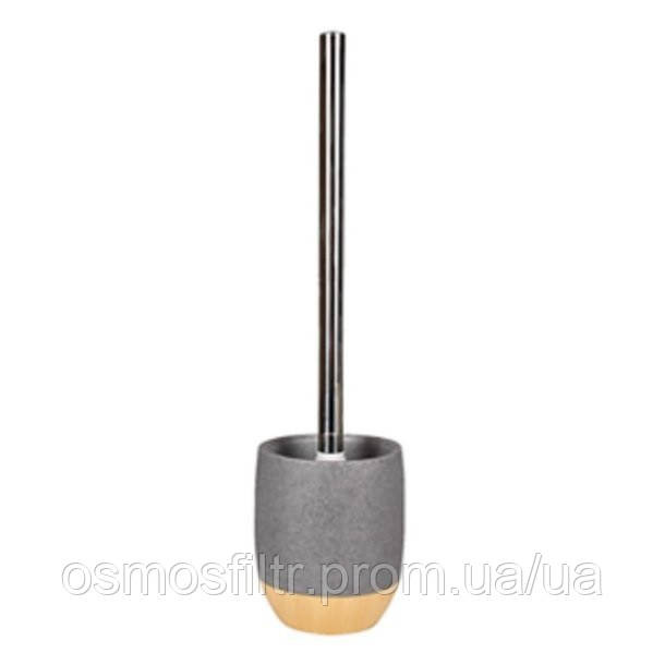 Гарнитур для WC Axentia Rome полирезин вид камня и дерева Ø 9,3 см, Н 38 см (135848) Киев - изображение 1