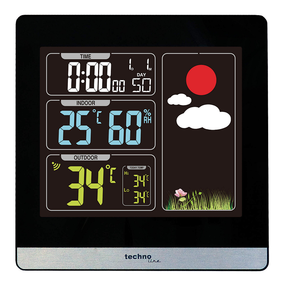 Метеостанция Technoline WS6448 Black (WS6448) Вінниця - фото 7