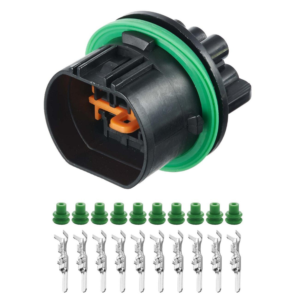 Роз'єм конектор 10-кон., Фара, GL221-10021, KUM Корея універс., Освітлення, Hyundai, Kia Київ - фото 1