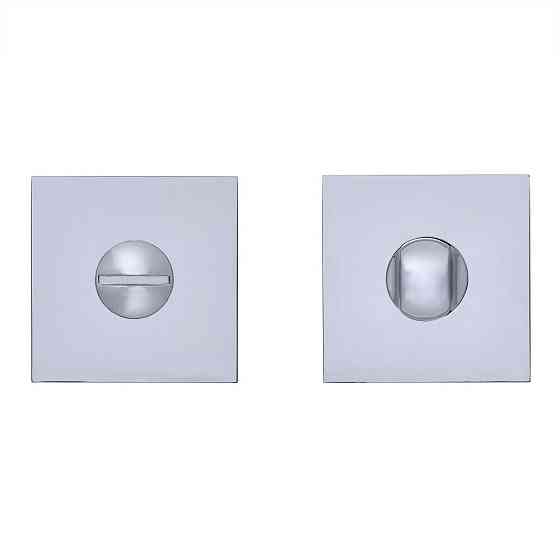 Сантехнічний фіксатор Gavrohe Z25-WC CP  (накладка на двері санвузла з поворотником) хром Київ