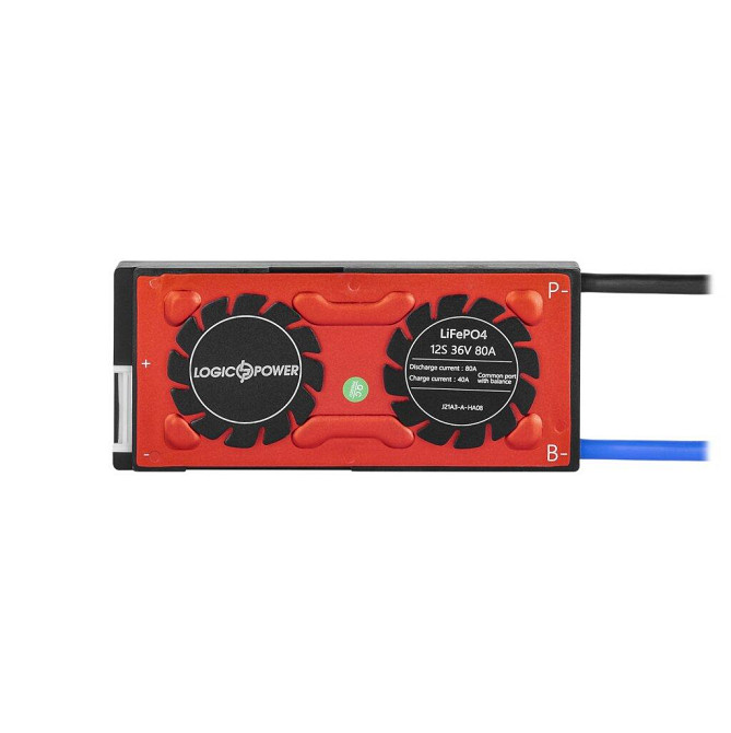 BMS плата LP LiFePO4 36V 12S Dis 80A Ch 40A Київ - фото 1