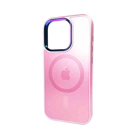 Чохол для смартфона AG Glass Sapphire MagSafe Logo for Apple iPhone 14 Pro Pink Киев