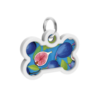 Адресник для тварин WAUDOG Smart ID з QR паспортом "Інжир", кістка 40х28 мм (231-4053) Вінниця - фото 4