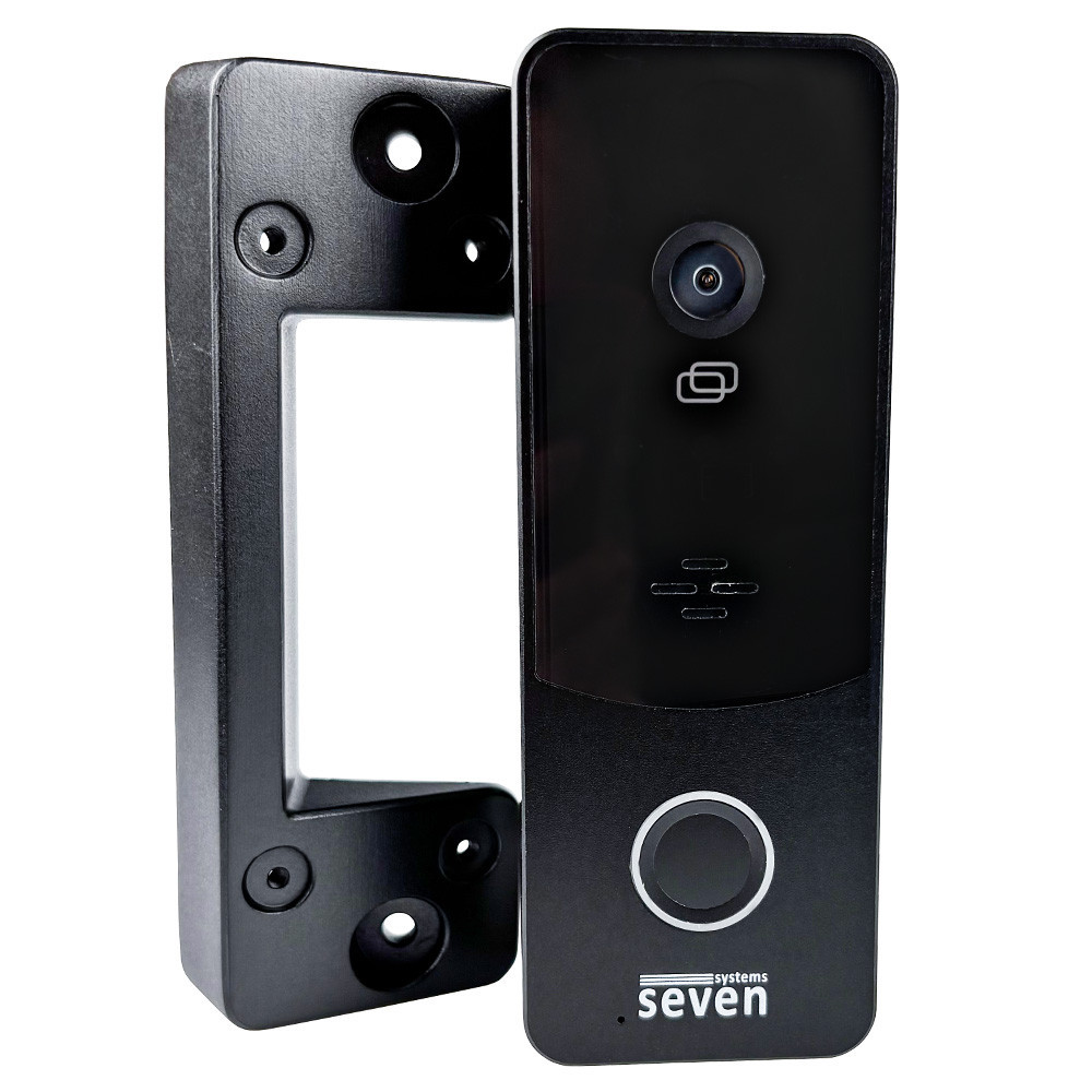 Вызывная панель домофона со встроенным контроллером SEVEN CP-7508 FHD black Киев - изображение 6